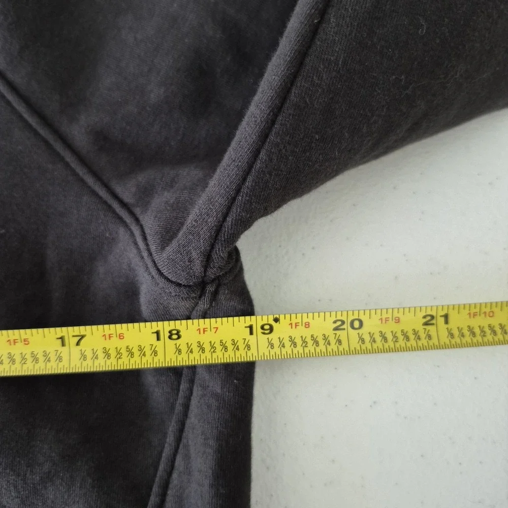 DSG Sport Fleece Full Zip Hoodie Girls Large Black Zip Pockets Sweatshirt Jacket - Picture 5 of 7